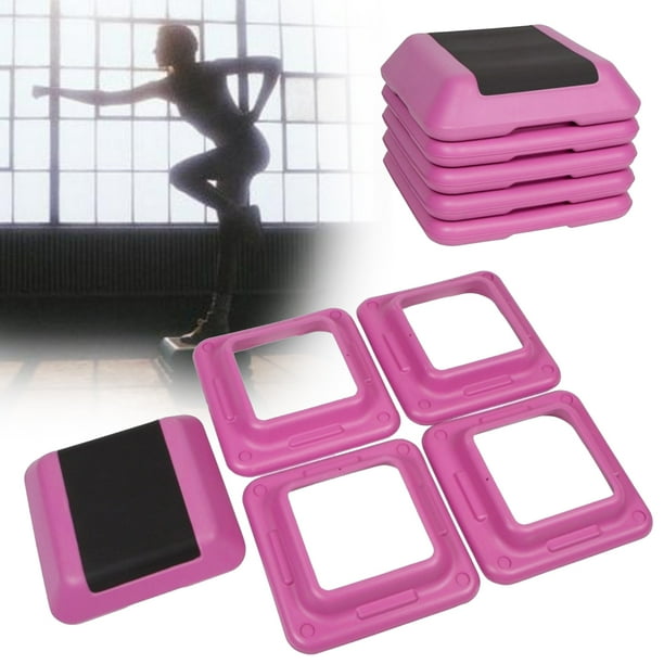 aokung 16 x 16 Adjustable Height Stepper Square High Step Workout Aerobic Platform with 4 Risers aokung 16 x 16 Adjustable Height Stepper Square High Step Workout Aerobic Platform with 4 Risers